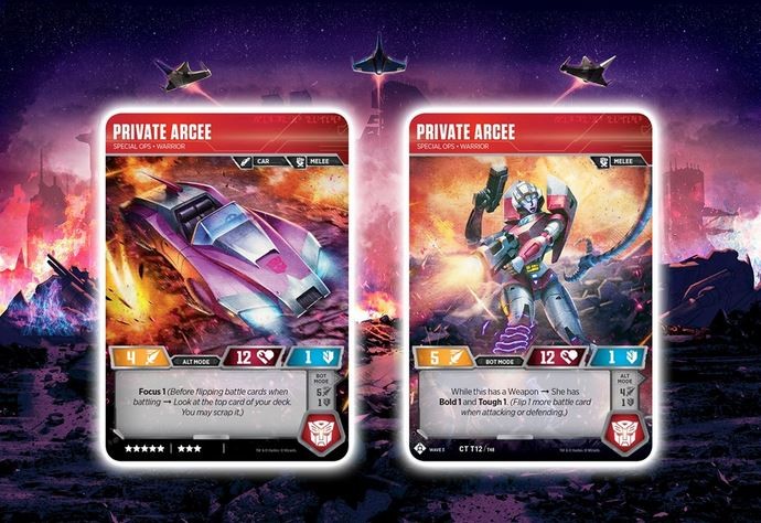 Hasbro Wizards of the Coast Transformers Trading Card Game Starter Set 