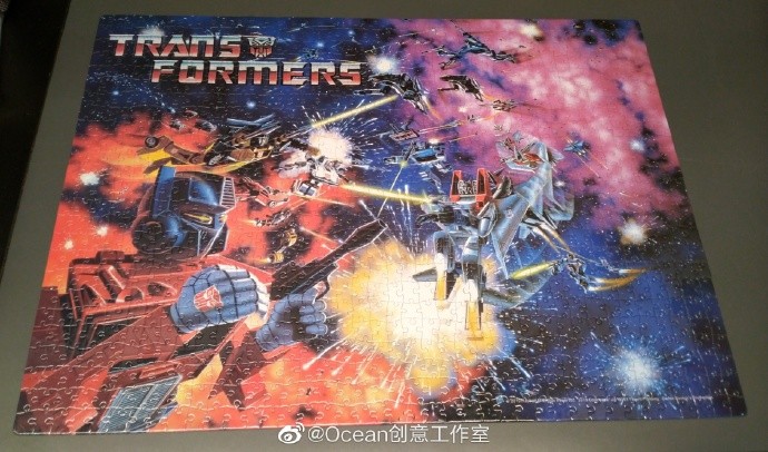 Transformers News: Transformers G1 Art Gets Puzzled