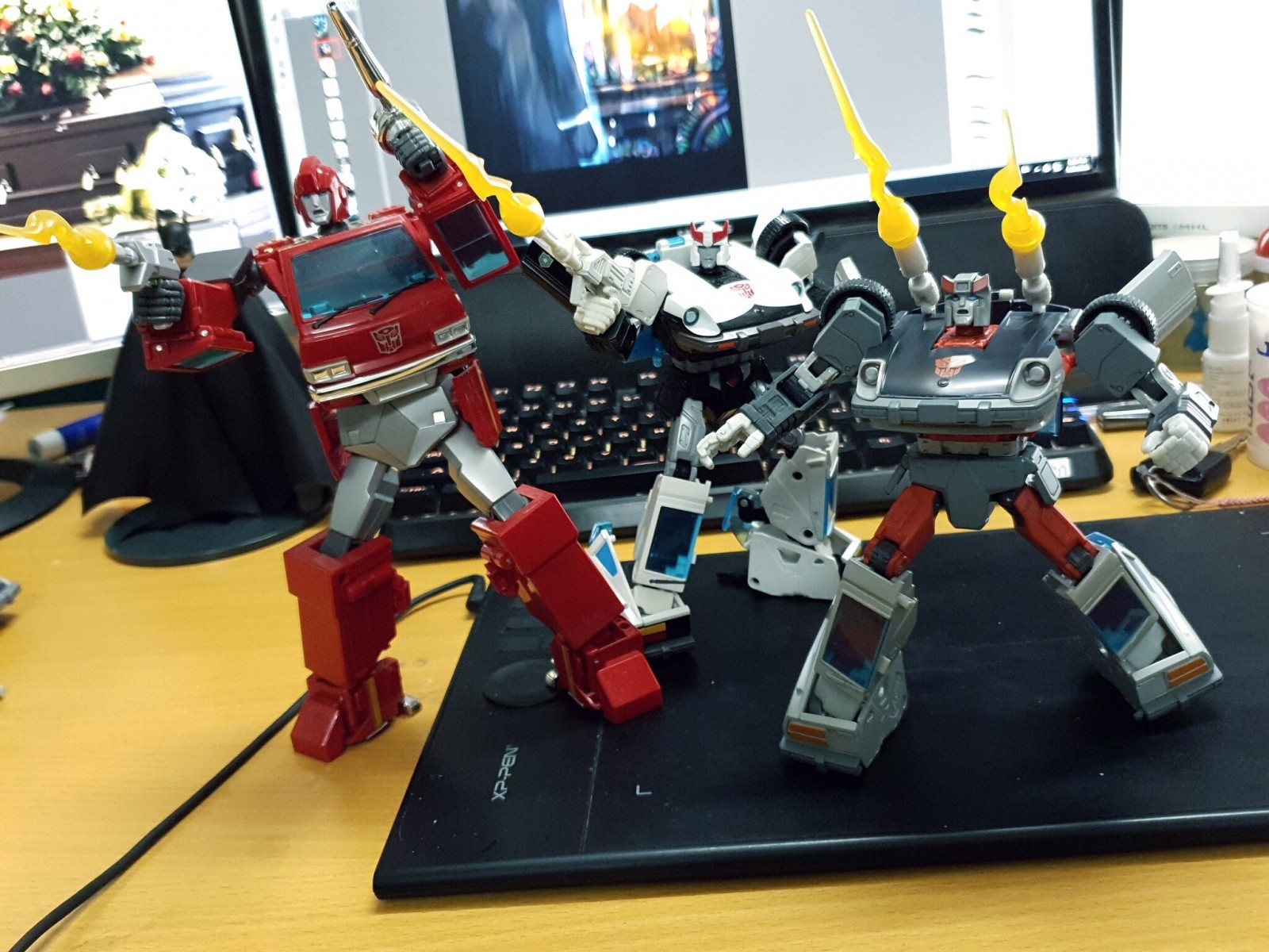 Transformers News: In-Hand Images of Masterpiece MP-18+ Anime Bluestreak