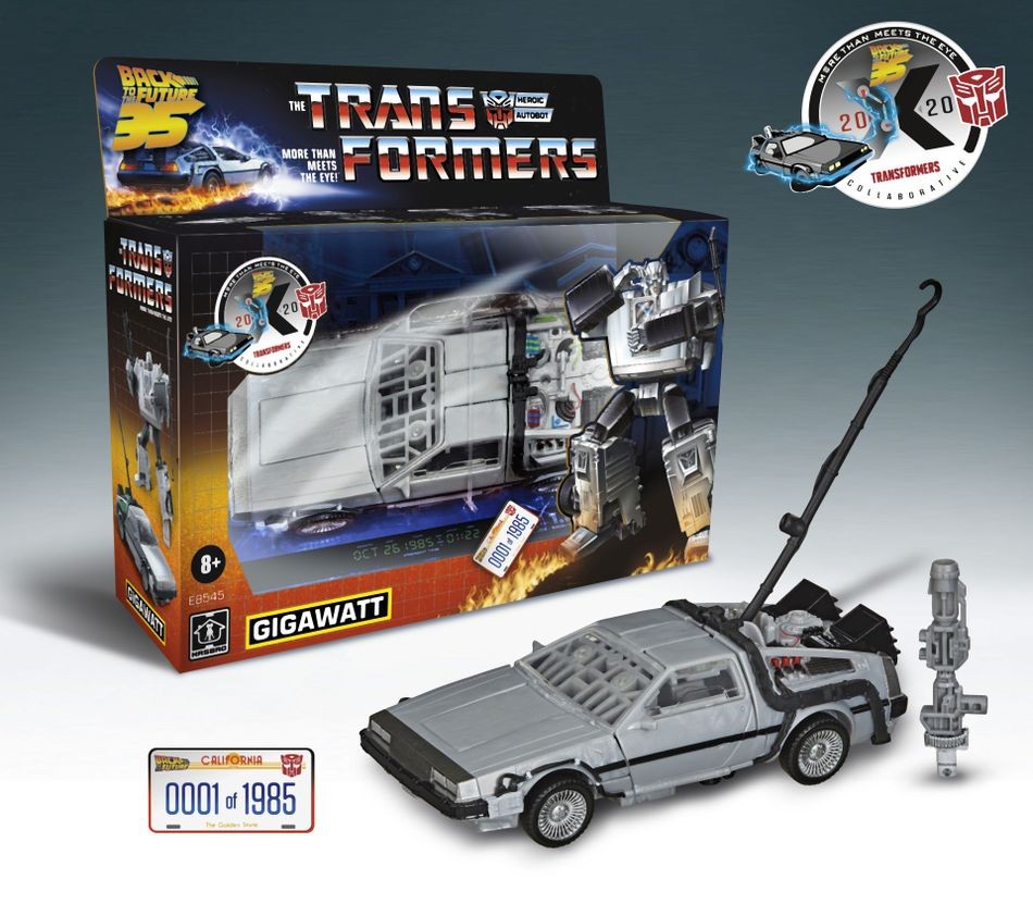Transformers Back to the Future Mash up  Gigawatt  In Stock 