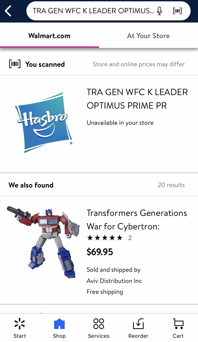 Transformers News: More Walmart Listings for Transformers War for Cybertron Kingdom Figures Including BW Megatron