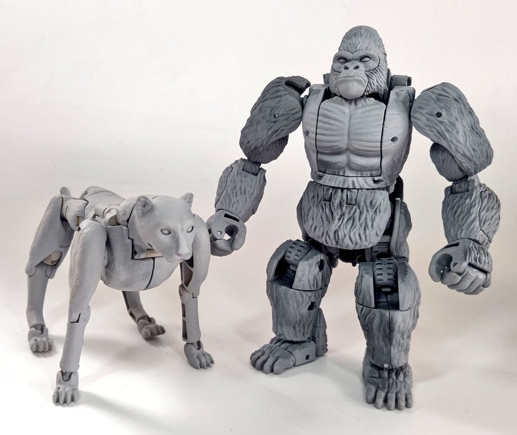 Transformers News: Possible Prototypes of Shadow Panther and Mouthplate Primal Leaked - Updated