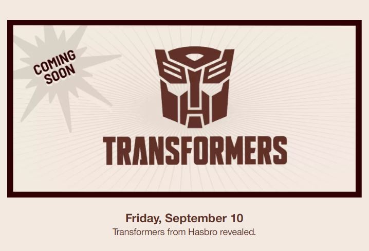 Transformers News: Target Announces New Transformers Reveals from Hasbro this Friday