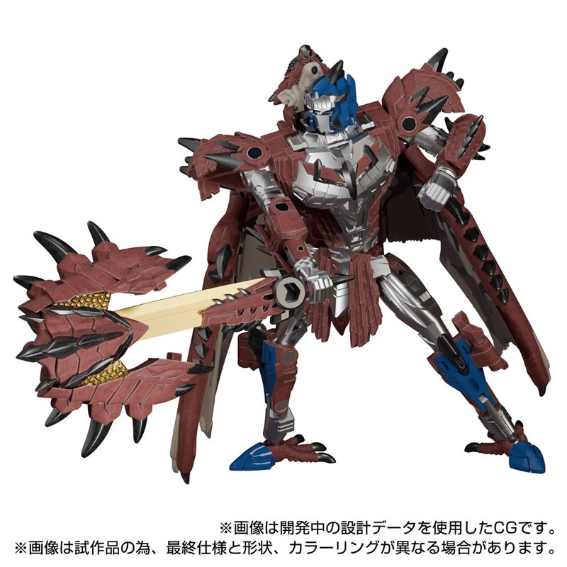 Transformers News: T-Spark Monster Hunter X Transformers Rathalos Prime Orders Open