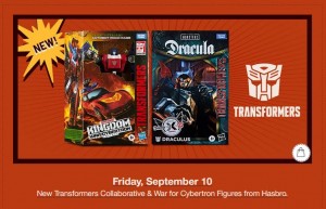 Dracula x Transformers Crossover Toy Revealed