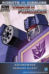 Transformers News: Exclusive Transformers: Robots in Disguise Promo Image "Soundwave Remains Silent"