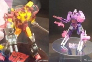 Transformers News: Tokyo Toy Show Coverage: Transformers Cloud Rodimus and Shockwave