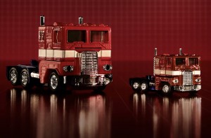 Transformers News: Mattel is Releasing a 1 / 64 Scale Transforming G1 Optimus Prime for $80 USD