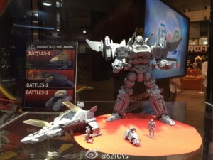 Wonderfest 2015 - Takara Tomy Diaclone Reboot