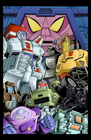 Transformers News: BotCon 2016 Art Prints: Brandy Dixon on Gregg Berger and Rainmakers