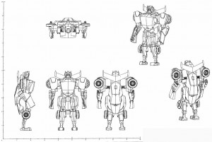 Transformers News: Newly Discovered CAD Drawnings for Two Canceled Transformers Animated toys