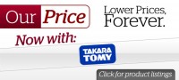 Transformers News: HobbyLink Japan 20% Price Drop on all Takara Tomy items