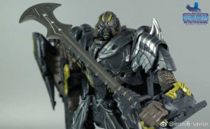 Transformers News: More In-Hand Images of Transformers: The Last Knight Leader Megatron