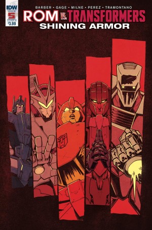 Transformers News: Review of IDW Rom Vs. Transformers: Shining Armor #5 [Final Issue]
