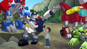 Transformers News: Transformers: Rescue Bots Optimus Primal Commercial