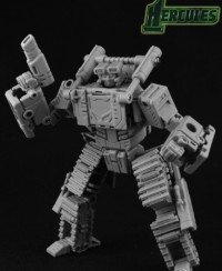 Transformers News: More Images of TFC Hercules - Structor, MadBlender & Neck Breaker - UPDATE - Dr Crank