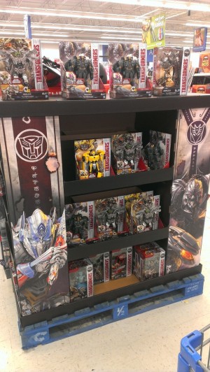Transformers News: Pictures of Walmart Transformers: The Last Knight  Endcaps and Displays in USA and Canada