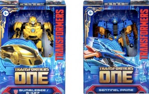 Transformers News: Transformers One Sentinel Prime and Bumblebee Prime Changer (Deluxe) Toys Revealed