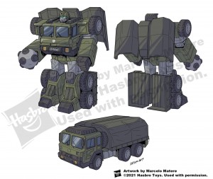 Transformers News: Transformers Legacy News: Bulkhead Concept Art and Product Codes