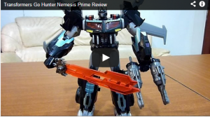 Transformers News: Transformers Go! Hunter Nemesis Prime Video Review