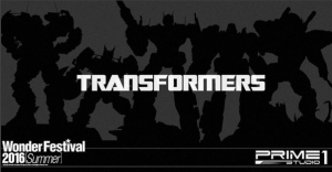 Transformers News: Prime 1 Studio Museum Teases 5 Figures for Wonder Festival 2016 in Tokyo
