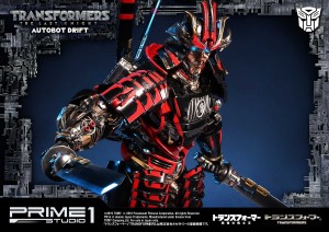 Transformers News: Prime 1 Studio The Last Knight Drift statue, with full gallery, sizes, and accessory list