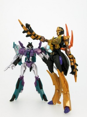 Transformers News: TF Yuki Tweets New Transformers Legends Blackarachnia and Slipstream Image