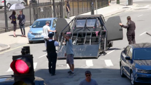 Transformers News: Baybuster stunts from Transformers: The Last Knight filming