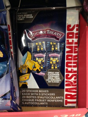 Transformers News: Transformers Evergreen Designs On Sticker Packs