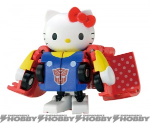 Transformers News: Better Images of Q Transformers Hello Kitty QTC01