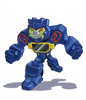 Transformers News: Official Angry Birds Transformers Character Art