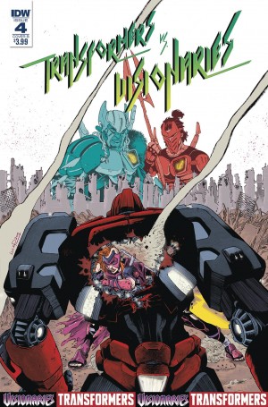 Transformers News: Mini-Review of IDW Transformers vs Visionaries #4