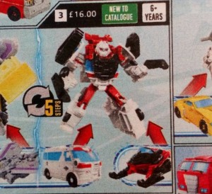 Transformers News: First Image of Transformers Cyberverse Spark Armor Ratchet In Argos Catalogue