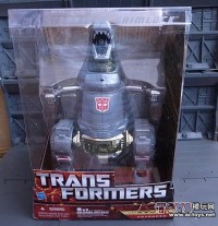 Transformers News: In-Package Images of Hasbro Masterpiece Grimlock