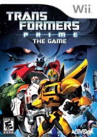 Official Transformers Prime Video Game Assets - Covers and Screenshots