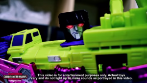 Transformers News: Machinima Transformers Combiner Wars Promotional Stop-Motion Windblade vs. Devastator video