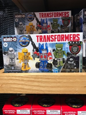 Transformers News: New Version of Universal Studios Kre-O Set Sighted