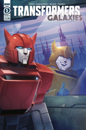 Transformers News: Sara Pitre-Durocher Cover for Transformers Galaxies #5 Revealed