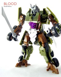 Transformers News: New Images of Headrobots Gyro, Blood, & Hothead