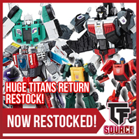 Transformers News: TFsource News! MT Striker Noir, Titans Return Restock, UT Ragnaros Combiner, Zeta Toys & More!