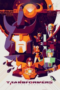 Transformers News: New Transformers: The Movie Print from Acid Free Gallery
