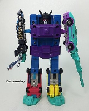 Transformers News: Unreleased G2 Menasor Prototype Listed On Ebay Again