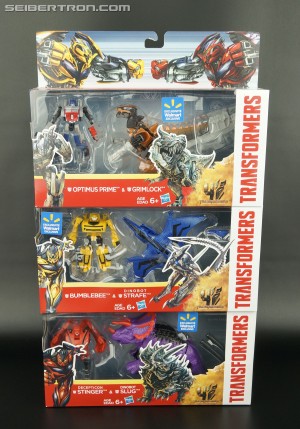 Transformers News: Wal*Mart Exclusives Age of Extinction Mini Gallery And Search Info