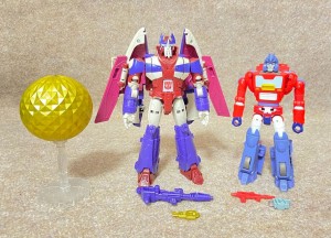 Transformers News: In Hand Images of Legacy Alpha Trion and Orion Pax