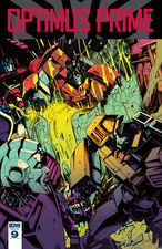 Transformers News: iTunes Preview of IDW Optimus Prime #9 #transformers