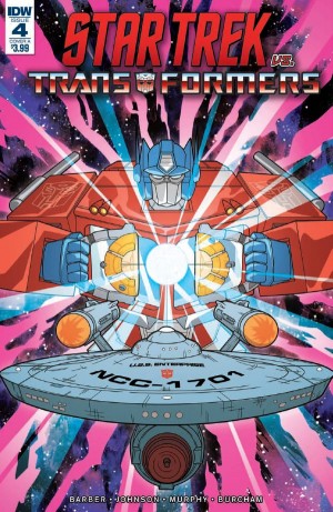 Transformers News: Five Page Preview of IDW Star Trek Vs. Transformers #4