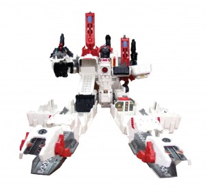 Transformers News: Takara Tomy Transformers Generations TG-23 Metroplex with Stickers Applied Images