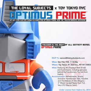 Transformers News: The Loyal Subjects Party in NYC
