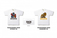Transformers News: BAPE Teams Up With Transformers Prime to Produce Exclusive T-Shirt Collection
