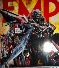 Transformers News: Sentinel Prime & Optimus Prime Featured on the Cover of EMPIRE Magazine